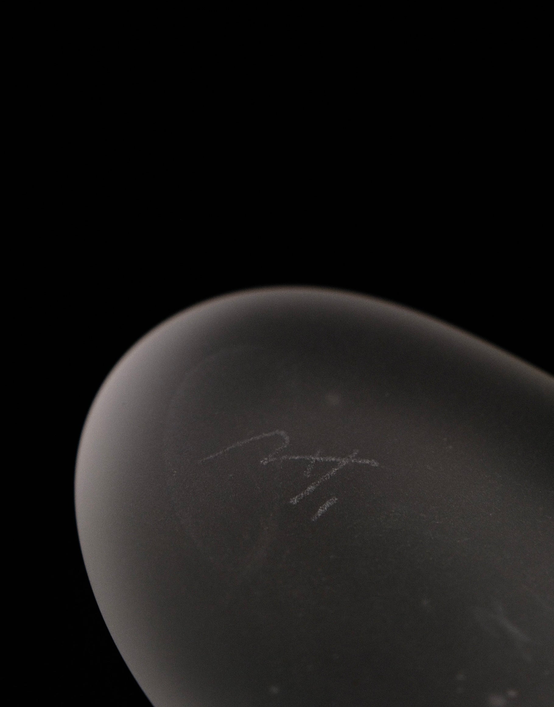 吉田晶乃 Akino Yoshida Handmade Glass Incense Holder (#1) - Image 2
