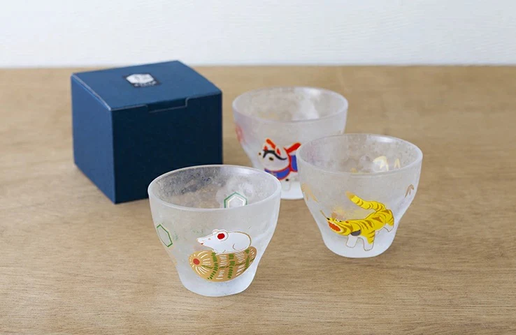 Japan Made Aderia Zodiac Sake Cup (Gift Box) - Image 4