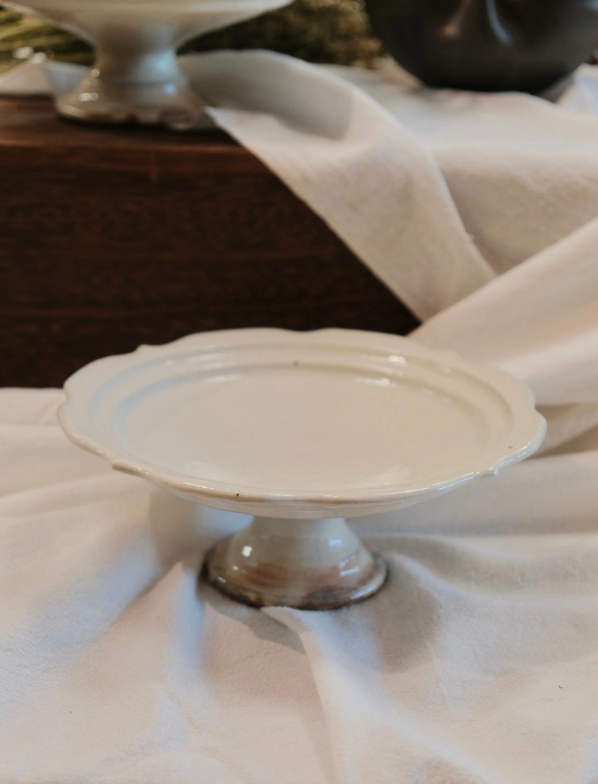 古谷浩一 Hirokazu Furutani Handmade Earthenware High Ground Plates - Image 4
