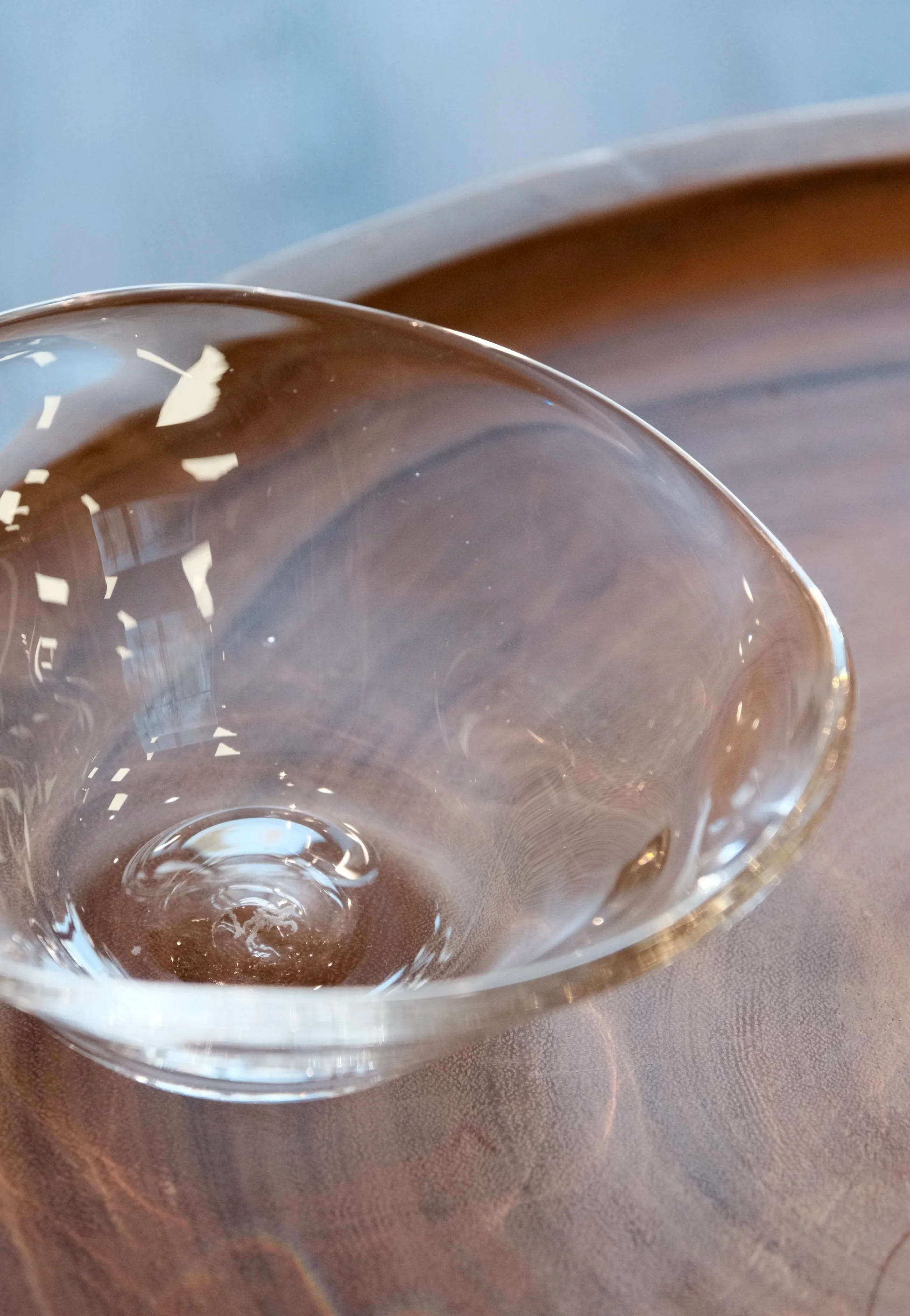 ARTISANS-原光 弘 Handmade Glass-Dish Bowl - Image 3