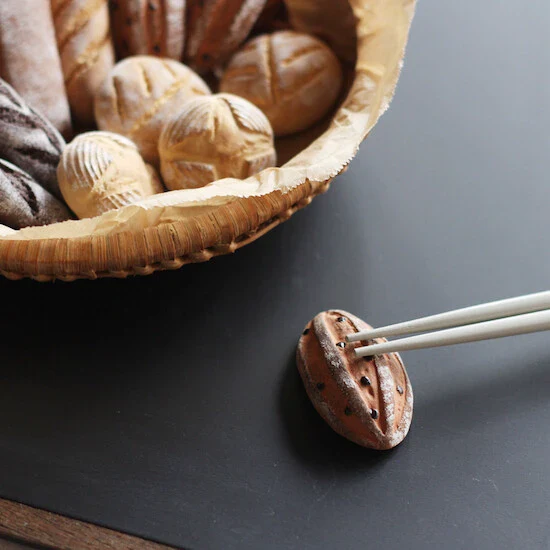 Japan Made Ceramic Chopstick Rest Bakery Selection - Image 19