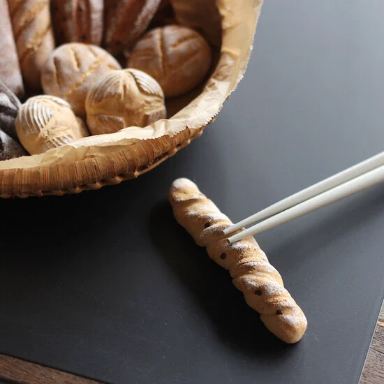 Japan Made Ceramic Chopstick Rest Bakery Selection - Image 20