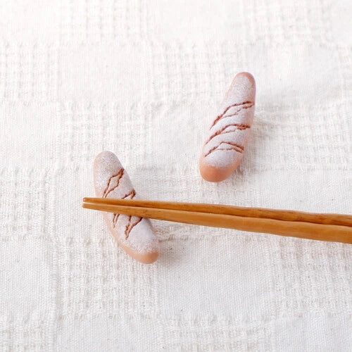 Japan Made Ceramic Chopstick Rest Bakery Selection - Image 5