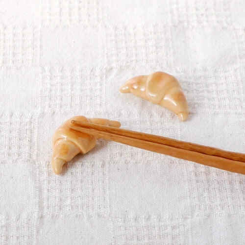 Japan Made Ceramic Chopstick Rest Bakery Selection - Image 6