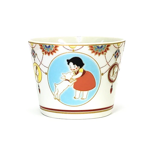 Japan Kutani Yaki Kaneshotouki Heidi and Yuki,Girl of the Alps goods,Soba Choko Cup - Image 14