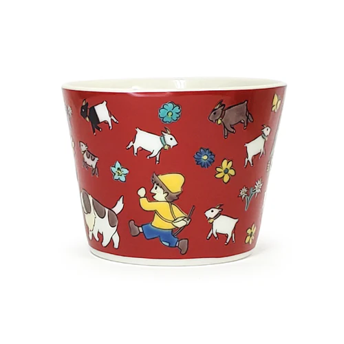 Japan Kutani Yaki Kaneshotouki Heidi and Yuki,Girl of the Alps goods,Soba Choko Cup - Image 20