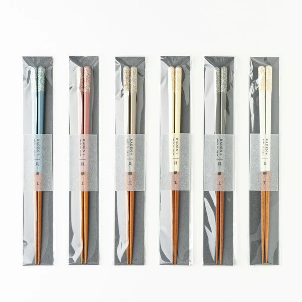 Japan Made RADEN+ Chopsticks Glitter Kasane, Single Pair (23cm) - Image 6
