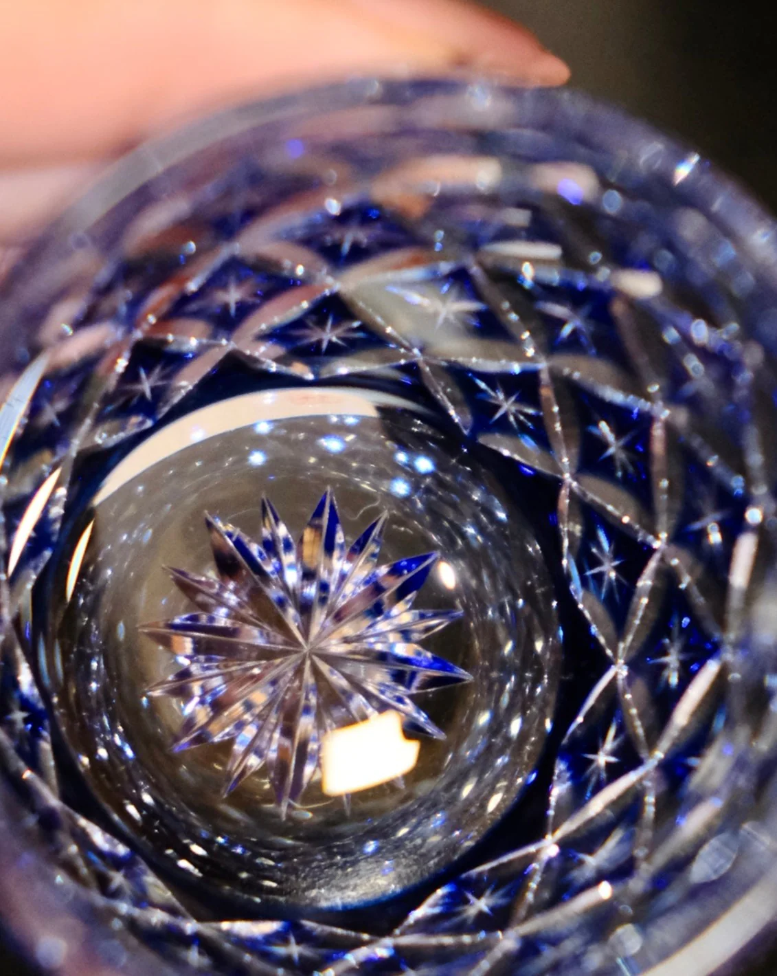 [KAGAMI CRYSTAL] Circle Mesh By SATOSHI NABETANI Master Of Traditional Crafts Edo Kiriko - Image 4