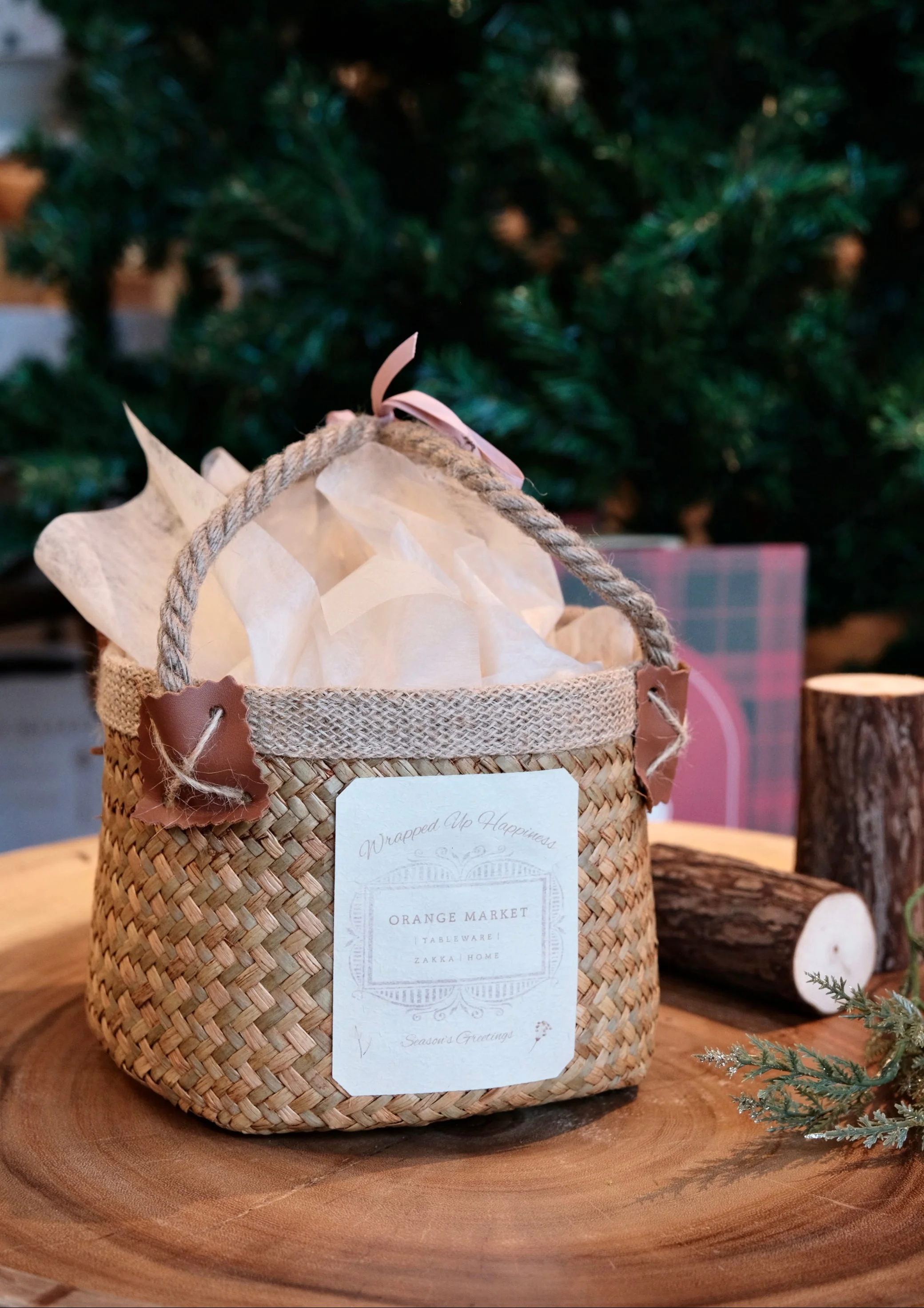 | Orange Market Tableware |  Holiday YUZU Special Gift Basket for Good Luck & Warm Wishes - Image 12