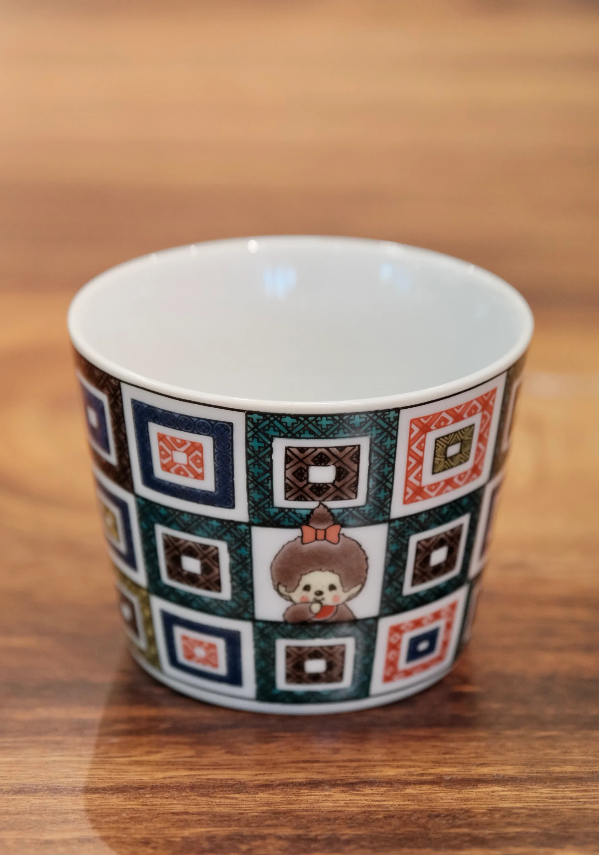 Japan Kutani Yaki Kaneshotouki Monchhichi Soba Choko Cup - Image 7