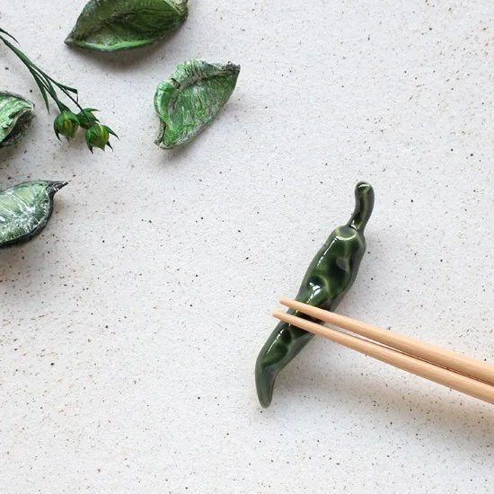 Japan Made Ceramic Chopstick Rest Farmers Market Selection - Image 16
