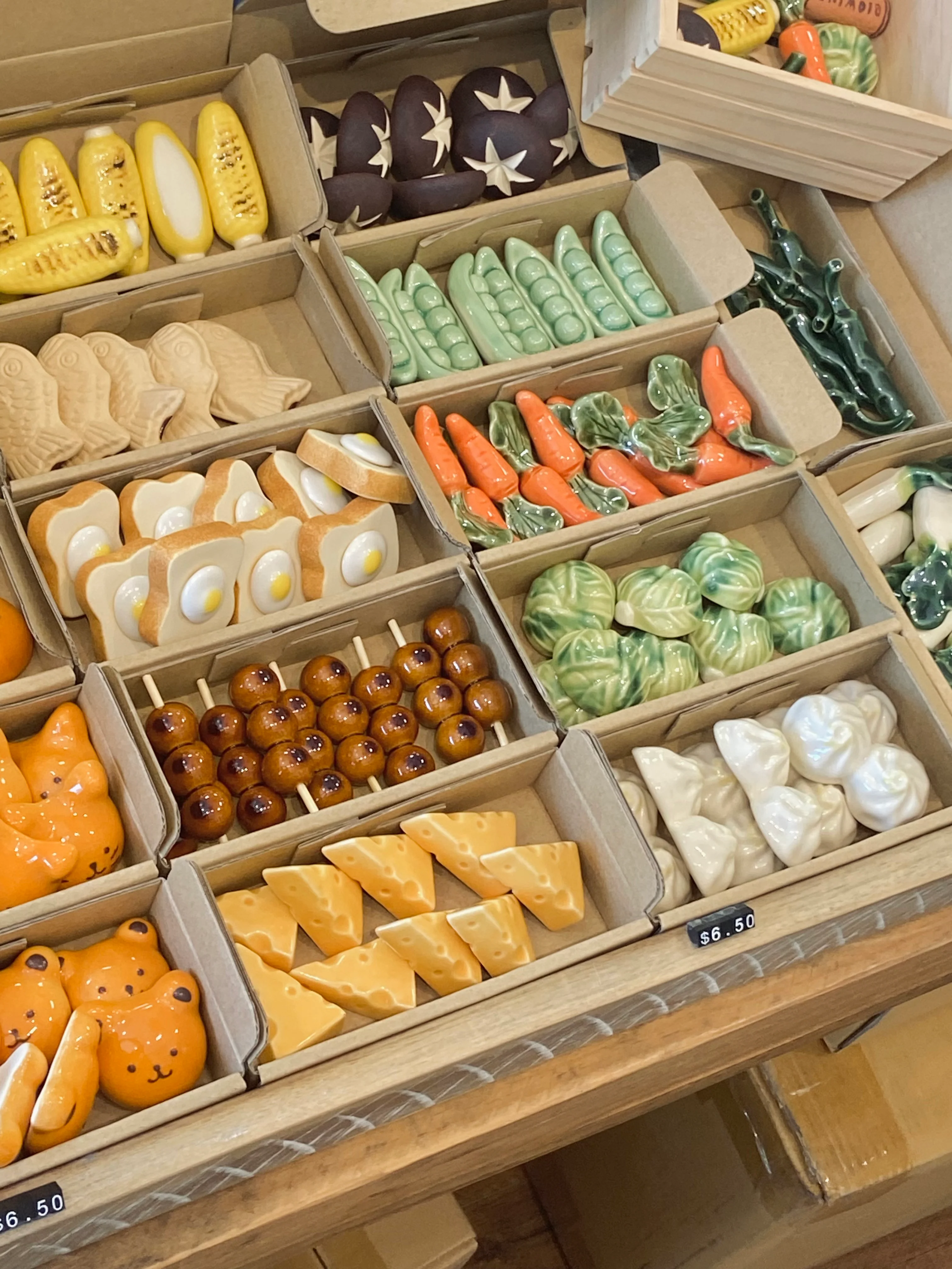 Japan Made Ceramic Chopstick Rest Farmers Market Selection - Image 17