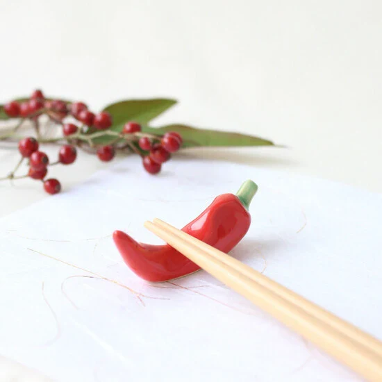 Japan Made Ceramic Chopstick Rest Farmers Market Selection - Image 35