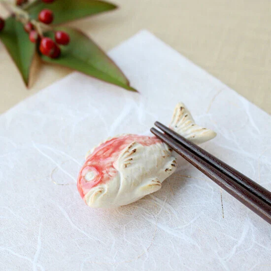 Japan Made Ceramic Chopstick Rest Izakaya Selection - Image 4