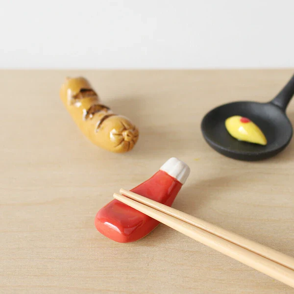 Japan Made Ceramic Chopstick Rest Izakaya Selection - Image 9