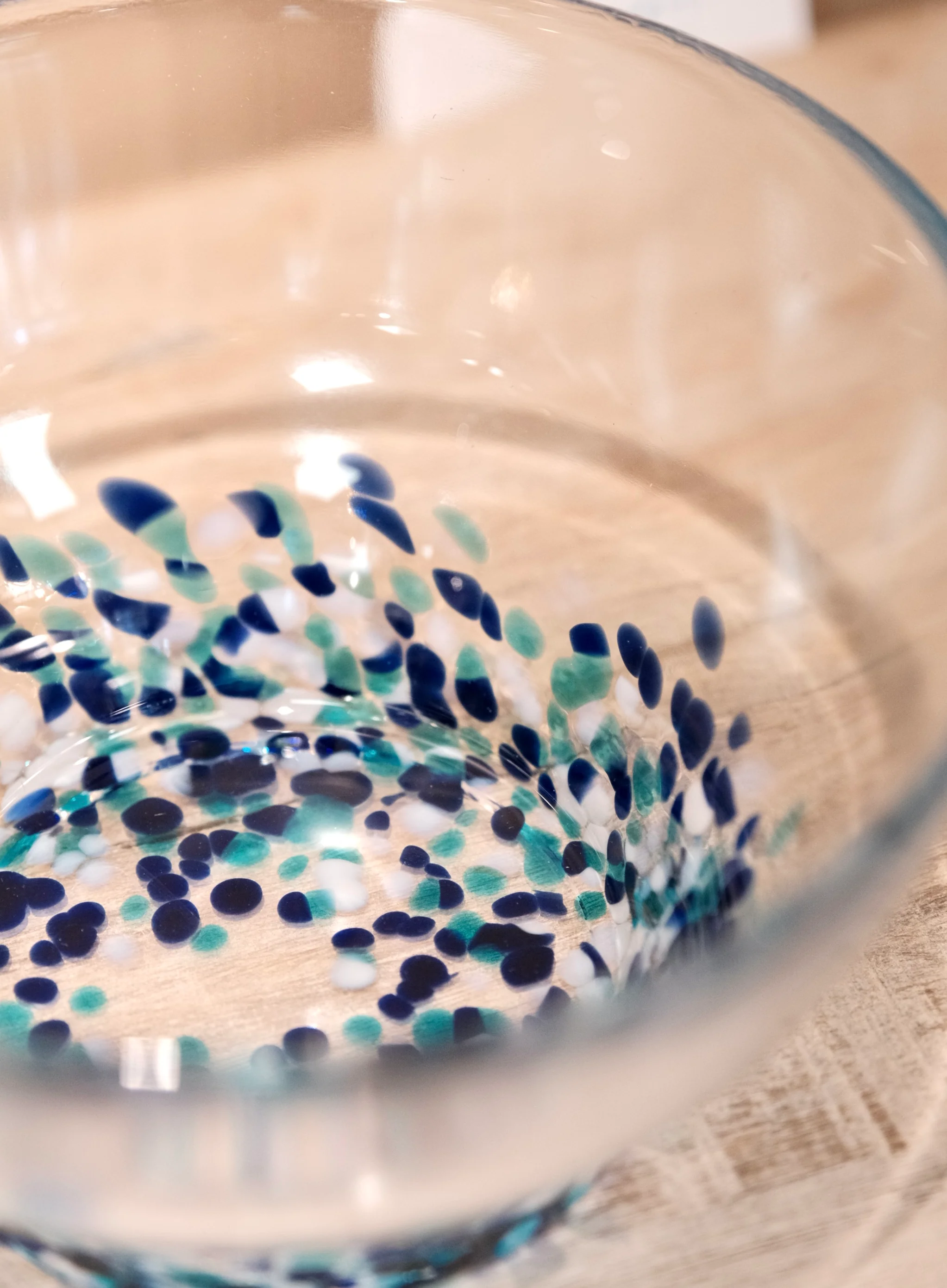 Handblown Glass Spouted Matcha Bowl - Image 7