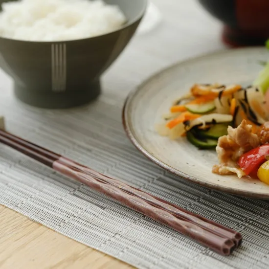 Japan Made Mingei Chopsticks Kasane, Single Pair (23cm) - Image 3