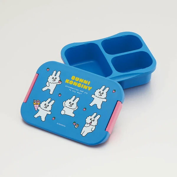 Japan SKATER Antibacterial Bento Box- Bunny Convenience Store 900ml - Image 2