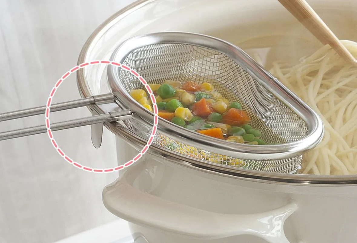 Japan Tsubame Shimomura Stainless Cooking Strainer - Image 4