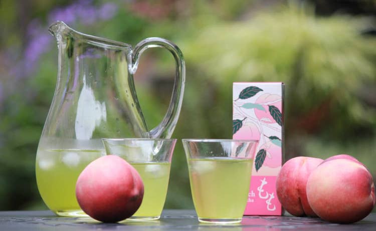 Jugetsudo Tokyo - Organic Momo (Peach) Sencha - Image 4