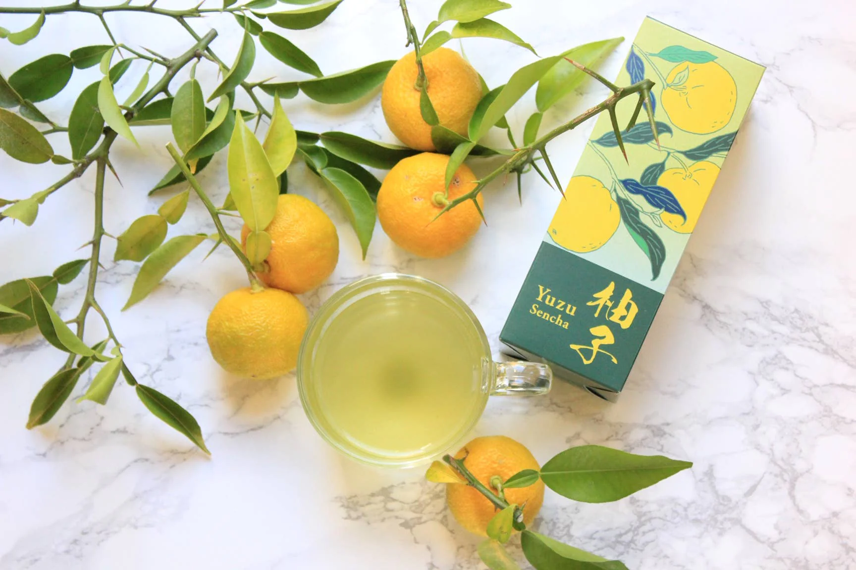Jugetsudo Tokyo 1854- Yuzu Sencha Loose Leaf 50 g Tin And Box - Image 6