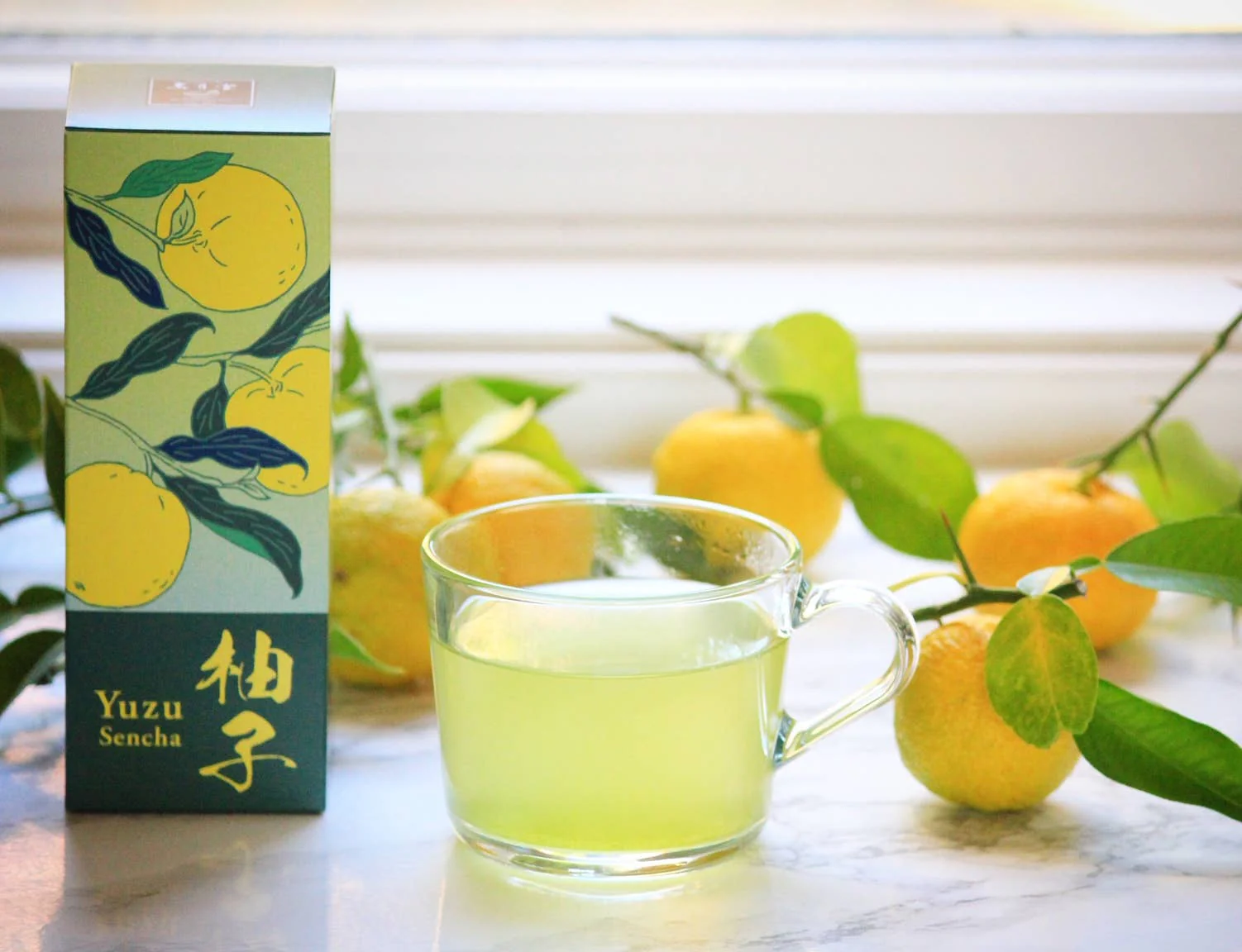 Jugetsudo Tokyo 1854- Yuzu Sencha Loose Leaf 50 g Tin And Box - Image 8