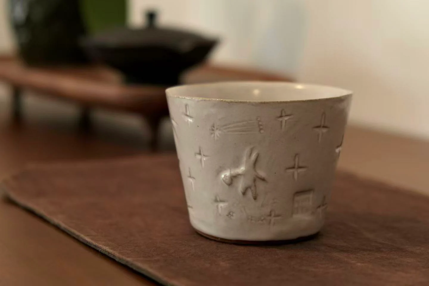 Kielisha-キエリ舎 Handmade Rabbit Star Choko Cup - Image 4