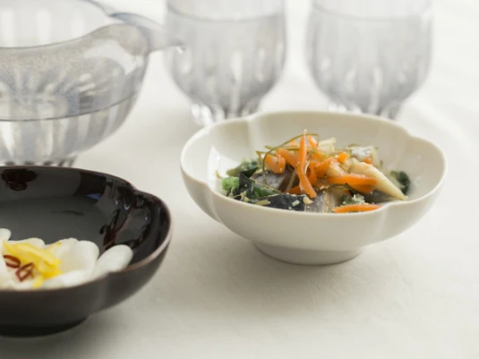 MIYAMA MIZU MIZU "瑞“ by RINA ONO 5'' Small Dish Set For 2 (Gift Box) - Image 6