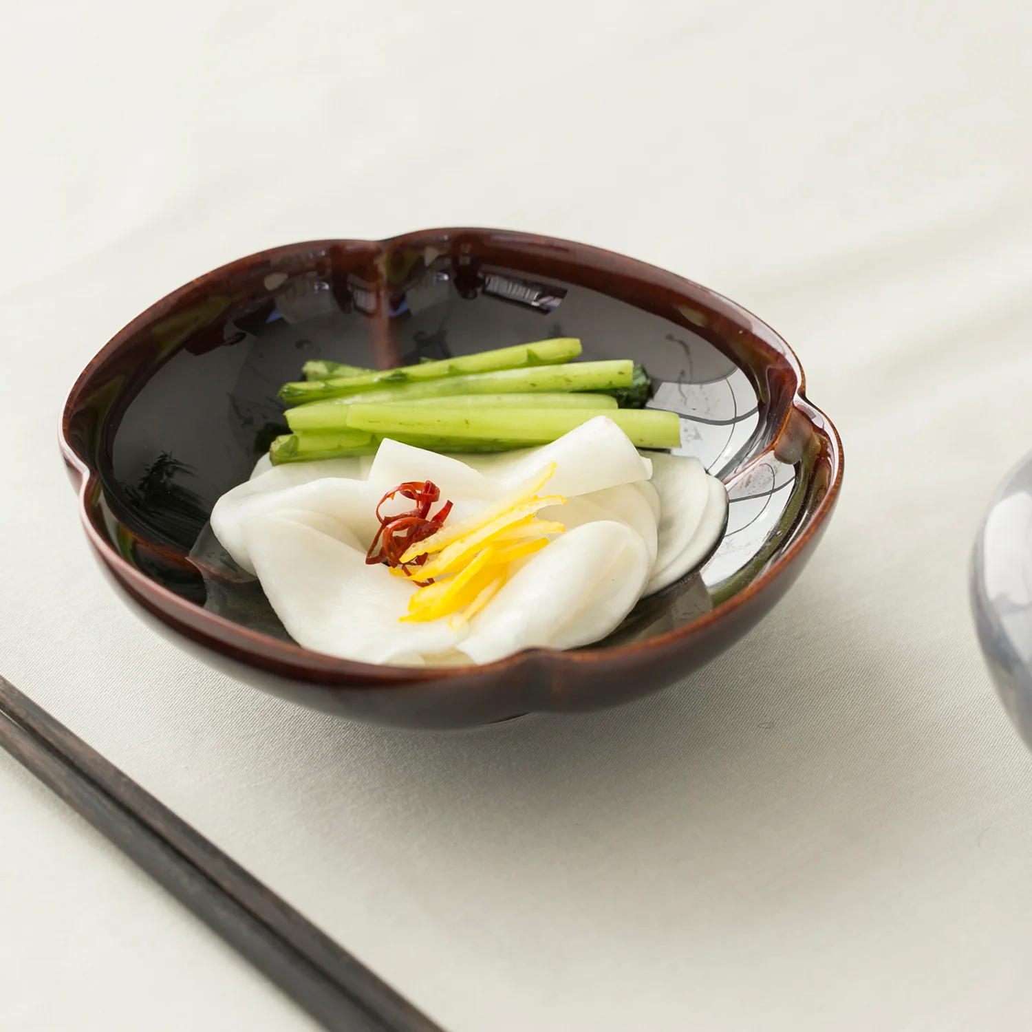 MIYAMA MIZU MIZU "瑞“ by RINA ONO 5'' Small Dish Set For 2 (Gift Box) - Image 7