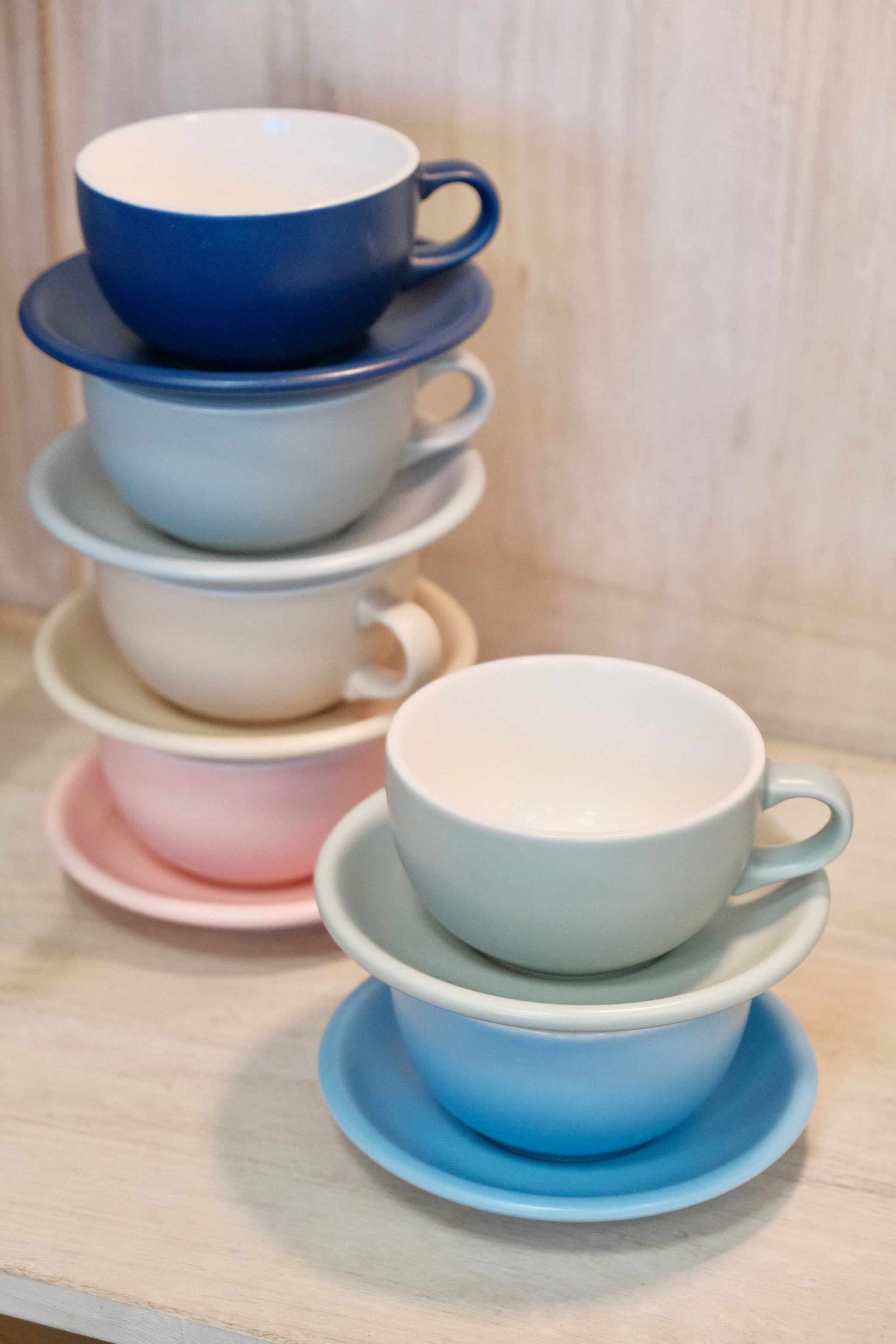 ORIGAMI 8oz Latte Bowl and Saucer Set - Image 9