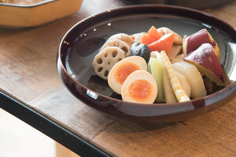 MIYAMA x TSUDOI by RINA ONO(IRON MAROON SERVING BOWL) - Image 5