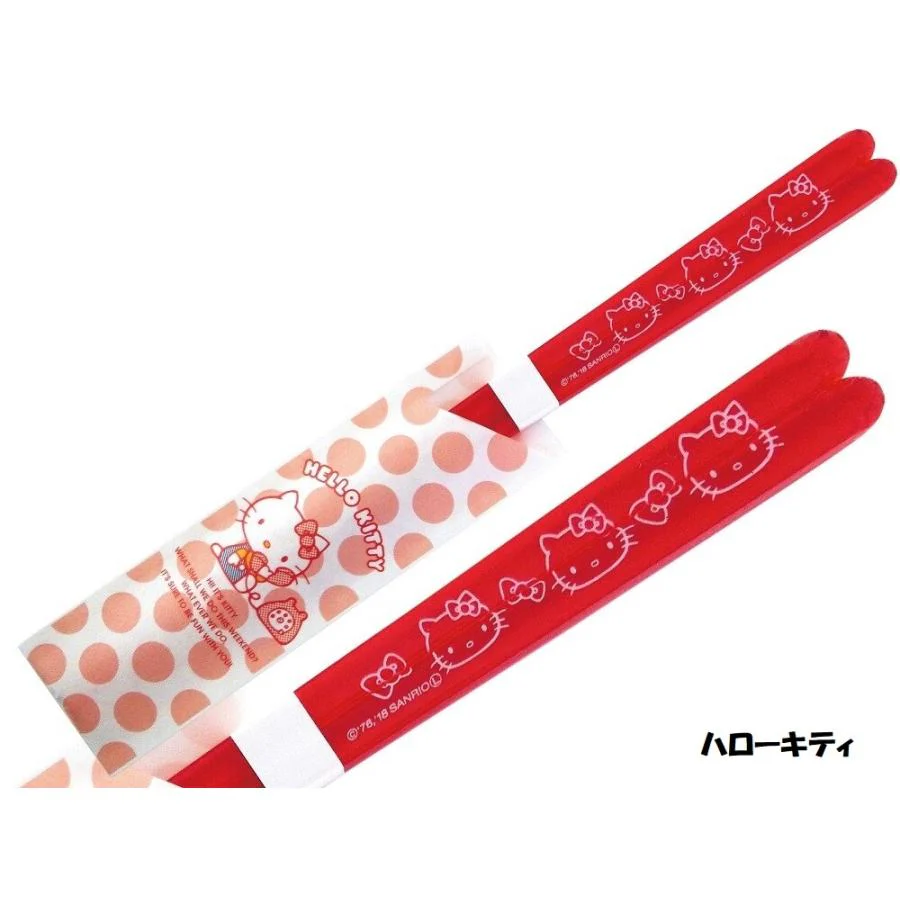 Japan Made Sanrio Characters Clear Chopsticks - Image 3