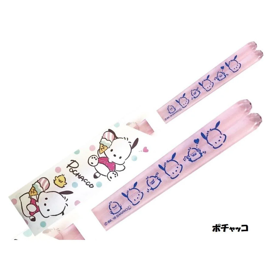 Japan Made Sanrio Characters Clear Chopsticks - Image 6
