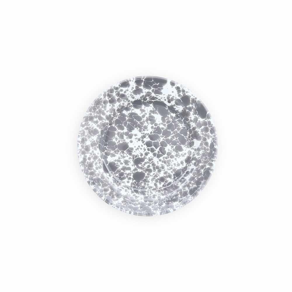 Crow Canyon Splatter Enamelware Flat Salad Plate - Image 15