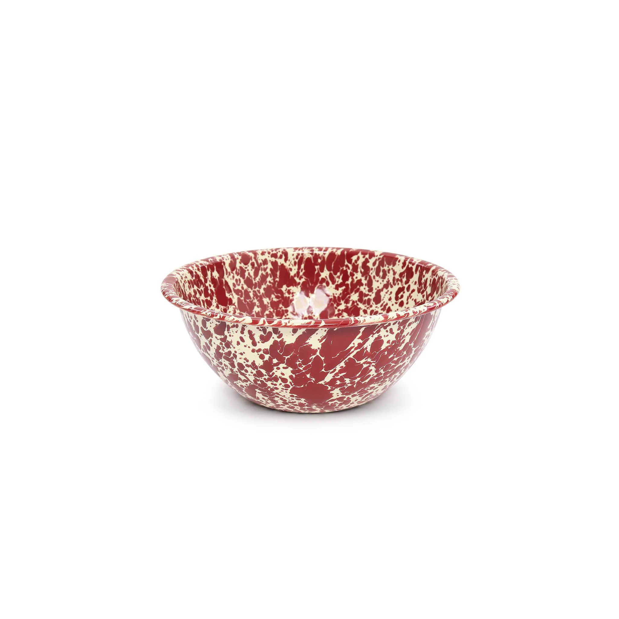 Crow Canyon Splatter Enamelware Small Serving Bowl - Image 11
