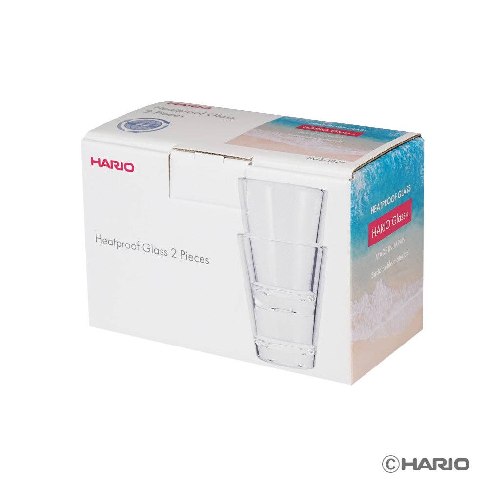 HARIO Stackable Glass 260mL 2pc Set - Image 4
