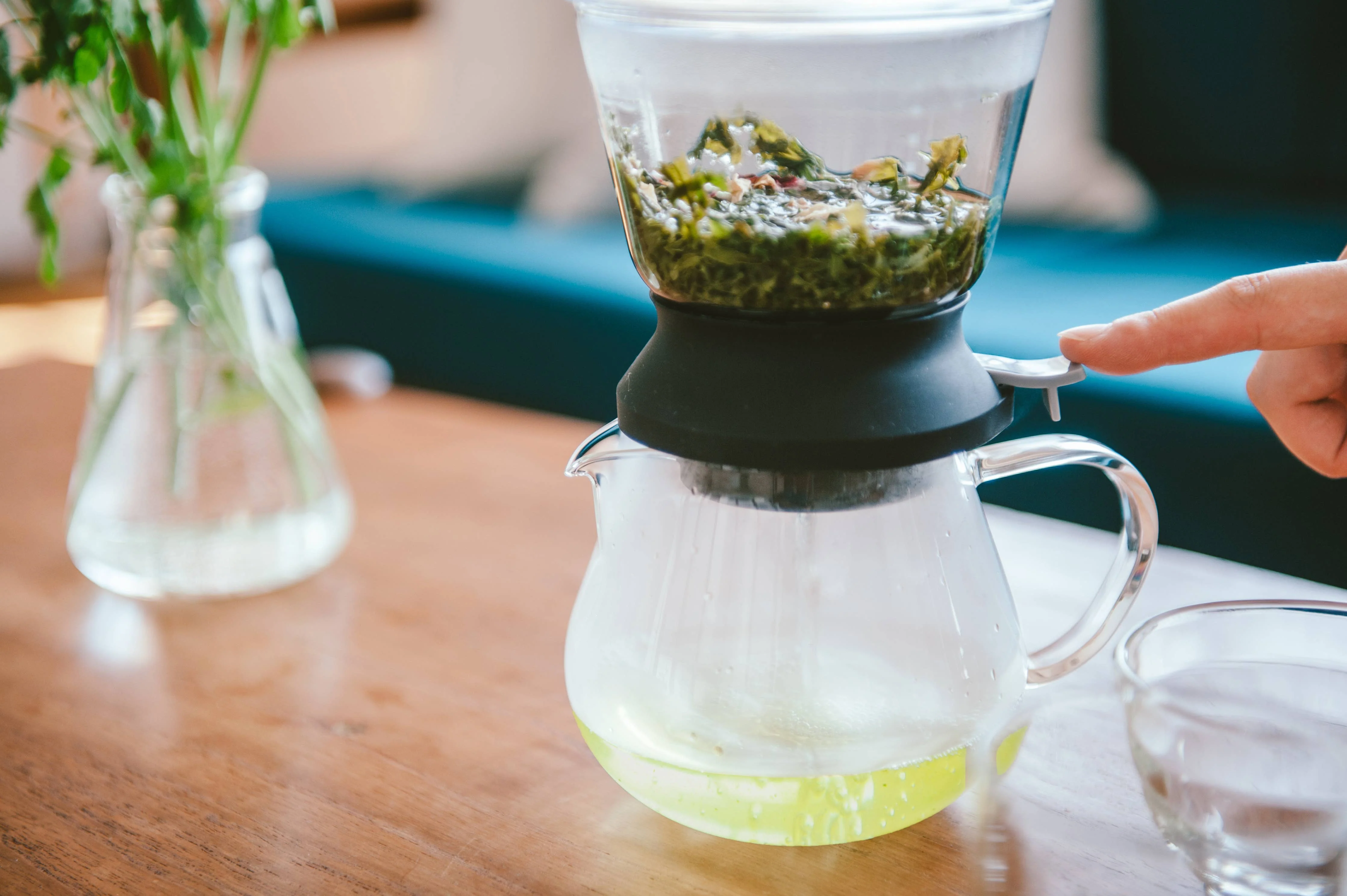 HARIO Tea Dripper LARGO 350mL Server Set - Image 6