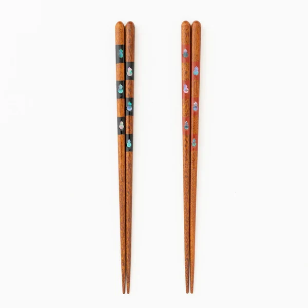 Tenmaru Rokuhyo (six gourds) with chopstick rests, pair set in a paulownia wood box - Image 6
