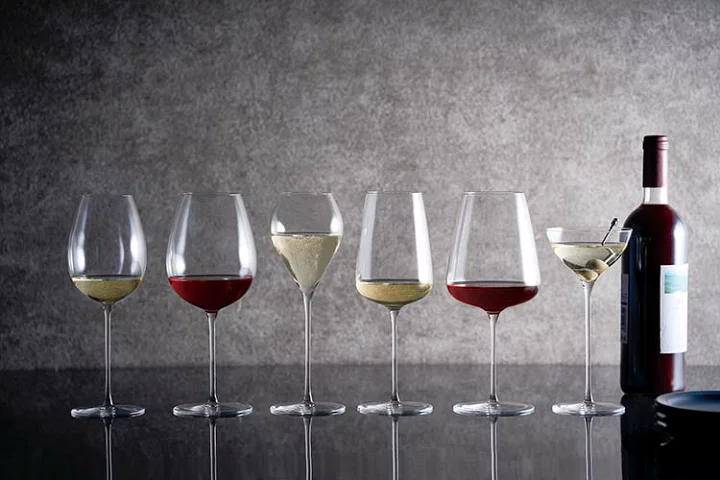 Toyo Sasaki Glass Wine Glass, Diverto Bordeaux, Red Wine, White Wine - Image 4