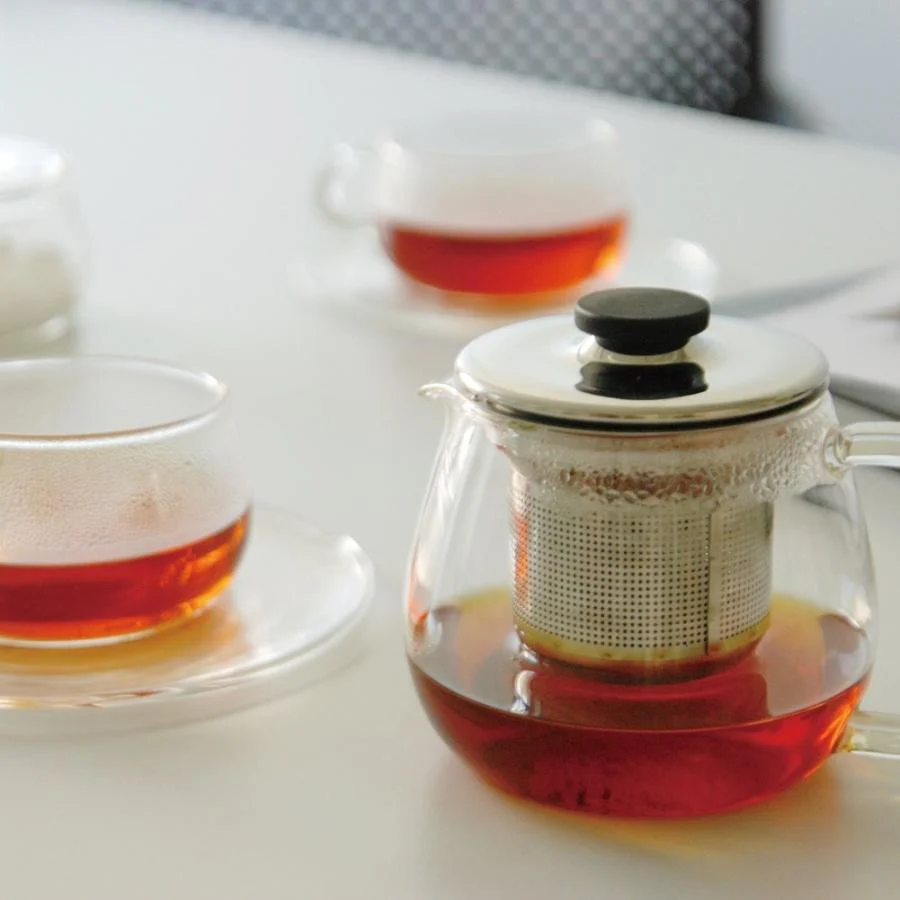 KINTO UNITEA teapot 450ml / 17oz stainless steel - Image 4